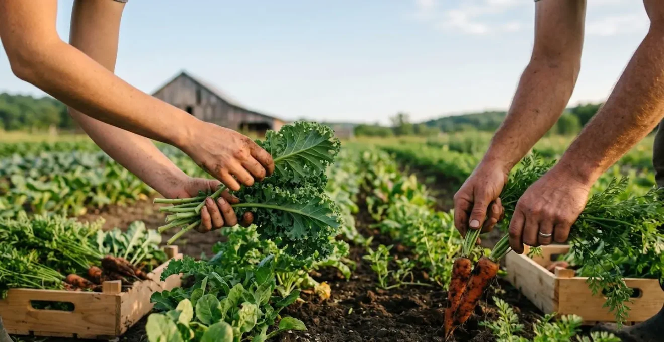 Hands-on farm experience showing visitors participating in authentic agricultural activities on a working farm